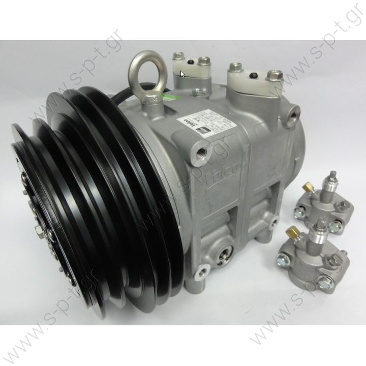 VALEO TM55  TM55 - 2G "B" - 220mm   COMPRESSOR SELTEC ZEXEL TM55 / 24V   Compressor complete with connector valve 24V 550CC 4P  VALEO GROUP (SELTEC-ZEXEL)