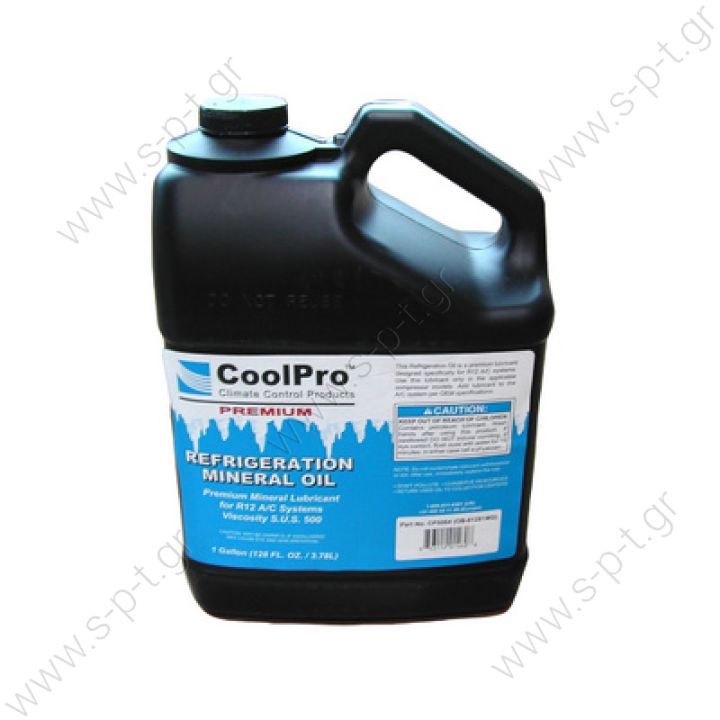 80813003    ΛΑΔΙ  ΚΟΜΠΡΕΣΕΡ    R12     CoolPro Refrigerant Mineral Oil for R12 AC Systems - 41-50000 by Omega     Oil R12 CoolPro (3,78 Kg)