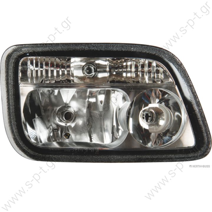 MERCEDES-BENZ (943 820 02 61) MERCEDES-BENZ (A 943 820 02 61)  Headlight, Right for Mercedes Actros      81658203 HERTH+BUSS ELPARTS - Headlight  Εμπρόσθιοι φανοί  OE: Mercedes-Benz Actros MP2,    9438200261 COS.PEL: 160594360 INNE: 12E0756