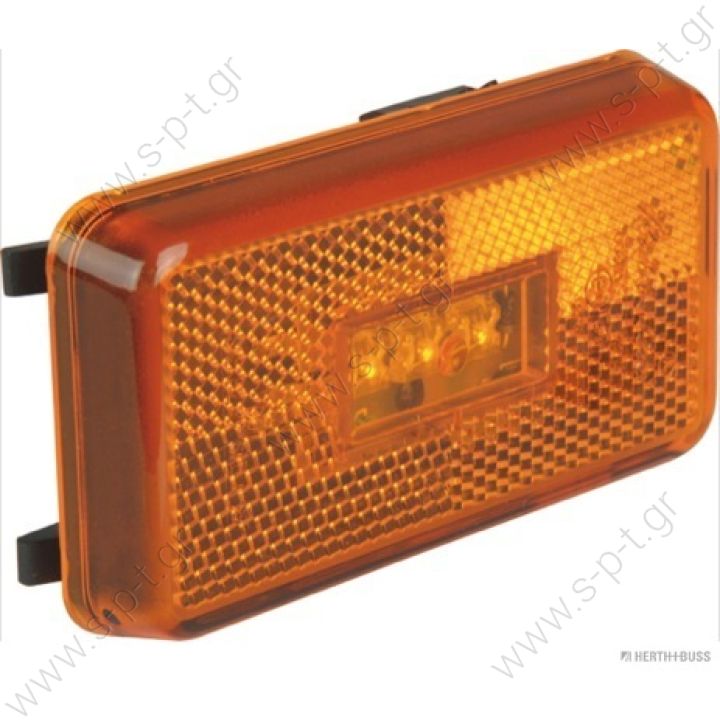 SCANIA 144  07 228 Marker lamp LED Scania Marking Light LED for Scania  Rubbolite 615  Connector:  07 229 Connector Marker Lamp   OE numbers: 1737413