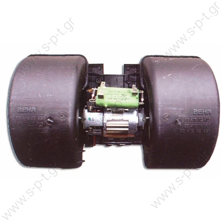 ΜΟΤΕΡ ΚΑΛΟΡΙΦΕΡ M/S ACTROS MERCEDES-BENZ (0018308708) MERCEDES-BENZ (A0018308708)  Fan motor replaces Hella: 8EW 009 158-071  Art. No. 4.63660