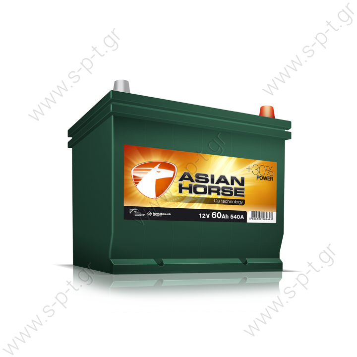 ASIAN HORCE 12V 60AH 540 A