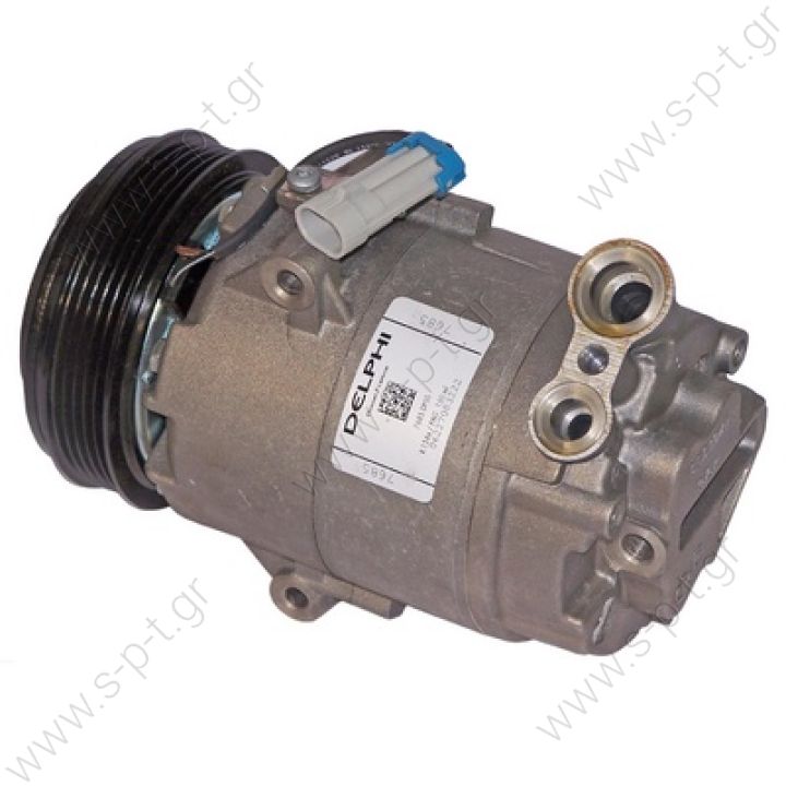 40420046  ΣΥΜΠΙΕΣΤΗΣ OPEL ASTRA G, CORSA C, MERIVA I, ZAFIRA I   Compressor A / C Harrison CVC; 110 mm; PV5; 12V; V45 °; 150cc; Opel Corsa   OPEL Corsa   "C" 1.0 Year: 09 00->