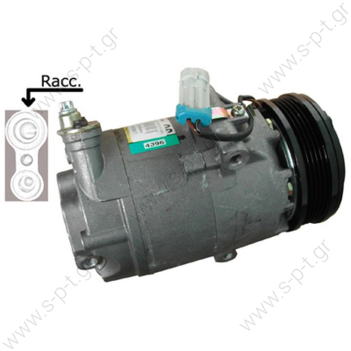 40420025  ΚΟΜΠΡΕΣΕΡ   A/C  OPEL ASTRA G,CORSA 12V 110/PV5      OPEL Corsa  OE: 1139039 - 1140852 - 1140914 - 13124749 - 13139055 - 13205197 - 13297440 - 13322145 - 1854111 - 2145DPSS - 25186555 - 5714DPSS - 6854024 - 6854080 - 6854100 - 7440DPSS 