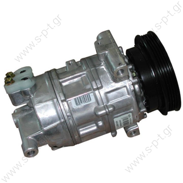 40440070 ΣΥΜΠΙΕΣΤΗΣ FIAT DOBLO, MAREA, STILO   DCP09002     FIAT Doblò 1.4 - 1.6 16v  5A0075000   46809223  51756195    71721739   71721740  5A0075000 Compressor A / C Denso 5SL12C-T; 120 mm; PV4; 12V; V45 °; Fiat Doblo; Marea; Stilo