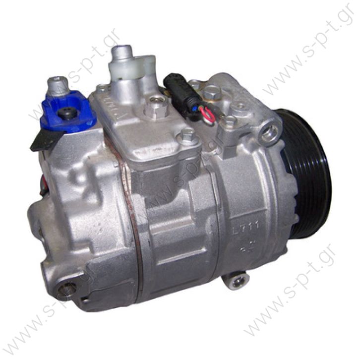 40440138    ΚΟΜΠΡΕΣΟΡΑΣ MERCEDES SPRIDER/C-CLASS_DENSO    Mercedes Benz  M/S W906 Sprinter 3 COMPRESSOR,NEW, N-DENSO MERCEDES SPRINTER W906, 7SEU17C 100MM 6PK NISU