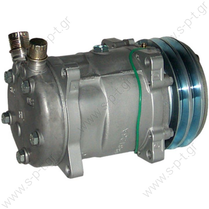 40405010 ΣΥΜΠΙΕΣΤΗΣ SANDEN SD5H14  132A2 24V V-OR VOLVO F16 Compressors  Volvo SD 5H14 OR Vertical 24V 5"1/4 Ø132mm 2G A OE: 240101240 - 6627 - H13002202  Other Applications ApplicationYear SD 5H14 OR Vertical 24V 5"1/4 Ø132mm 2G A F12- F16