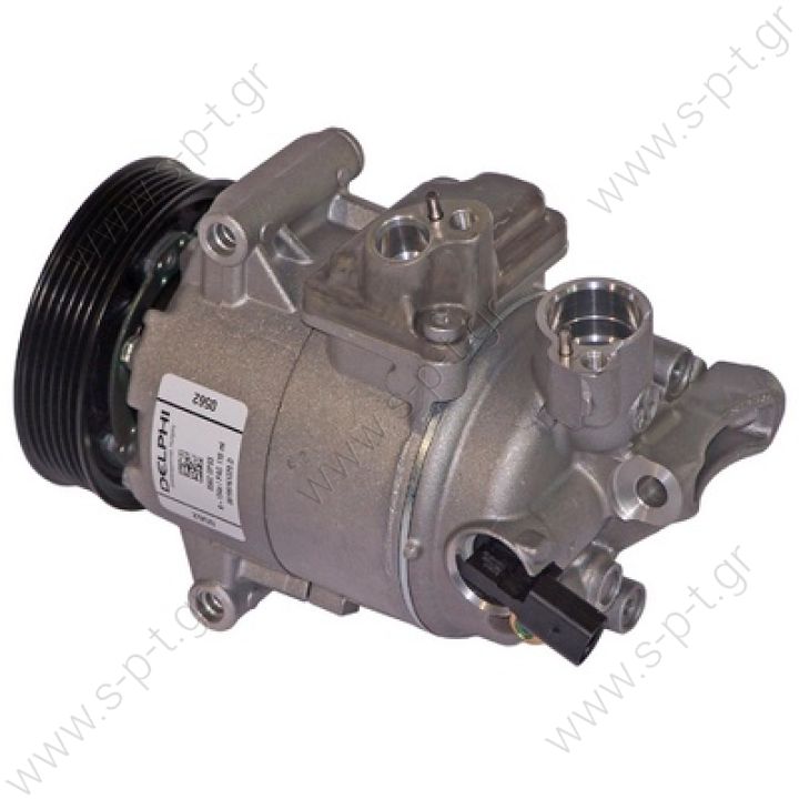 40420044  TSP0155465  ΚΟΜΠΡΕΣΕΡ A/C   Harrison CVC; 110 mm; PV6; 12V;   VW Caddy III  AUDI A3, SKODA OCTAVIA, VW GOLF V, TOURAN, CADDY III   1K0820803G , 1K0820803Q , 1K0820803S , 1K0820803SX , 1K0820859F , 1K0820859Q , 1K0820803QX