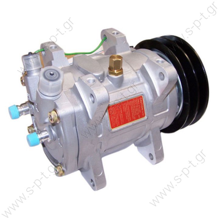 40435069 UP 200 24V 2 Grovves  Unicla air conditioning compressor UP200  COMPRESSOR,UNICLA,UP200-4205 24V-145MM 2-A R134A VERT. O-RING (UPS112)