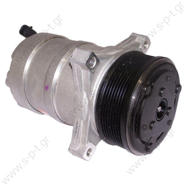 40420057   ΣΥΜΠΙΕΣΤΗΣ   DELPHI HR6 8PV 12V 122MM    HD 6 PAD Horizontal 12V Poly-V 8 KL000126 Compressor Harrison HR6 KL000126 Compressor Harrison HR6 Technical information Part number	KL000126 Unit	Each Volume (cc)	235 Ø (mm)	122 Voltage (V)	12