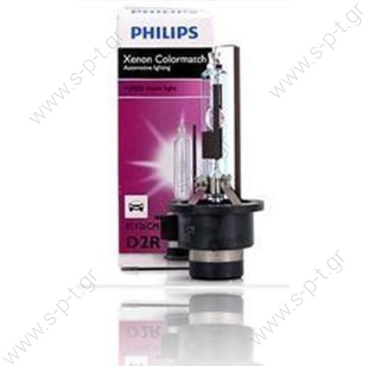 85126CM   D2R Philips Color Match 5000K  Λάμπα Xenon Phillips D2R 6000k  Philips D2R ColorMatch xenon lamp D2R 12 / 24v 35w D2R Philips Colormatch 35W 5000K Xenon HID Bulb