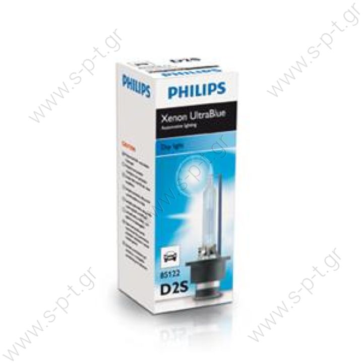 ΛΑΜΠΑ PHILIPS D2S XENON 85V 35W   D2S Philips Xenon Ultra Blue 6000K D2S Philips Xenon Ultra Blue 6000K