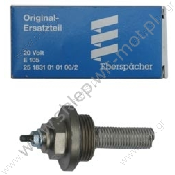 25.1831.01.01.00  ΠΡΟΘΕΡΜΑΝΣΗ   20V  EBERSPAECHER 251831010100   E105 voltage: 20 V DC Application: D1LC, D1LC Universal, D1LC Compact, Compact D1LC Universal, Universal D1LE, D3LC Universal, Universal D3LP, D3LC Compact, 