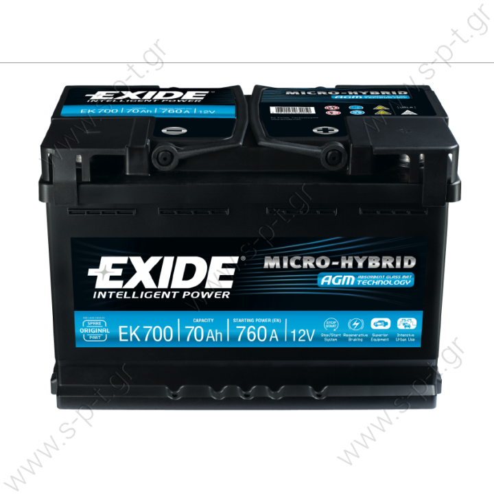 EXIDE CV MICROHYBRID AGM BATTERY