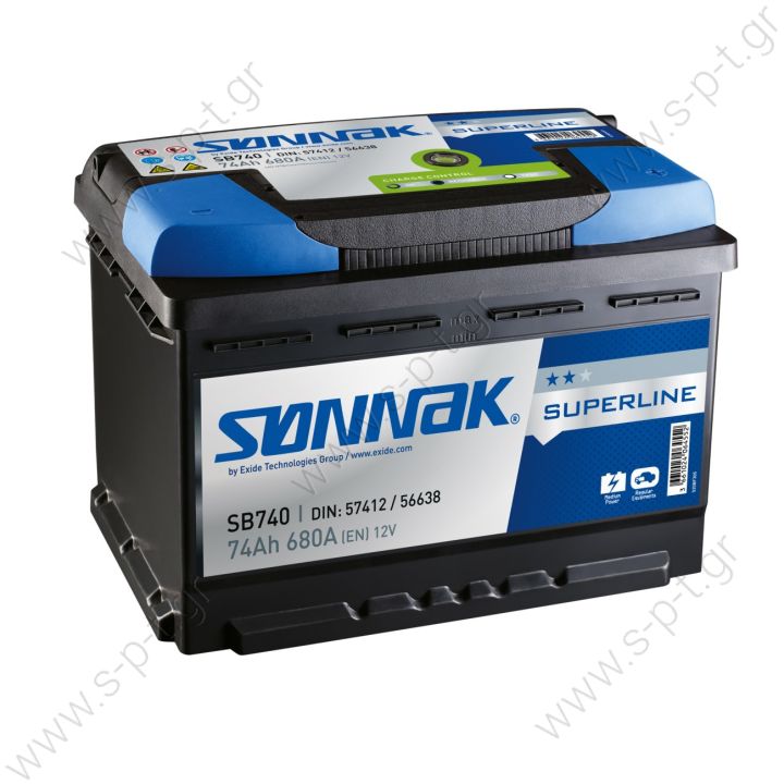 EXIDE LV SONNAK SUPERLINE BATTERY