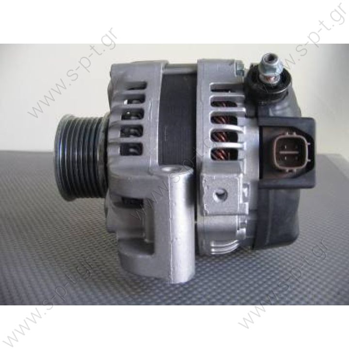 TOYOTA AVENSIS 2009 D4D 1AD TURBO DIESEL ΔΥΝΑΜΟ DENSO 27060-0G011 31060 TOYOTA 104210-4521 ΒΙΔΑ ΦΥΣΑ 4 ΚΑΛΩΔΙΑ  104210-4521   Avensis 2.0 / 2.2 d4d 120amp 2005-