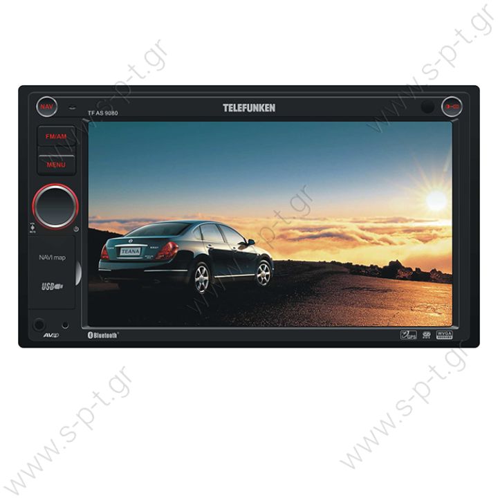 TF AS 9080  CAR AUDIO – 2 DIN NAVIGATION SERIES