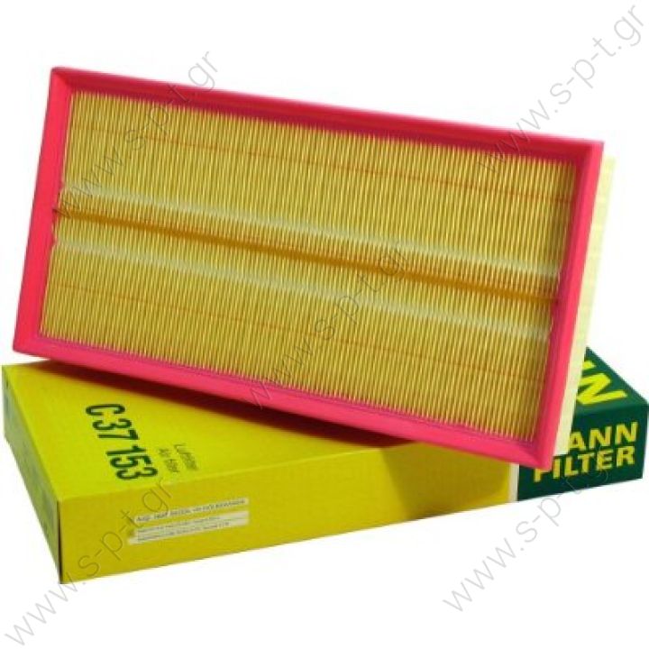 MANN-FILTER C37153 ΦΙΛΤΡΟ ΑΕΡΑ VW-SEAT-SKODA  Φίλτρο αέρος Mann C37153 Φίλτρο αέρα MANN-FILTER C37153 για Audi A3 1800cc S3 Quattro