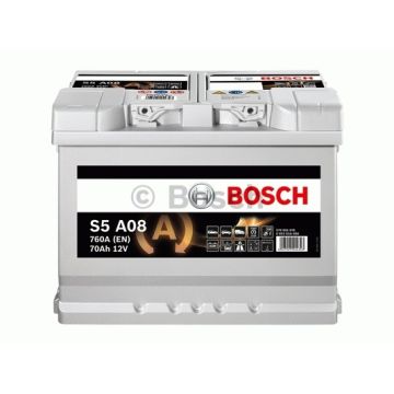 0092S5A080  BOSCH ΜΠΑΤΑΡΙΑ S5 AGM START-STOP BLACK LINE (70Ah/760A) ΔΕΞ. 278x175x190    0 092 S5A 080 ΜΠΑΤΑΡΙΑ S5A AGM 70AH/760A   Μπαταρία Αυτοκινήτου Bosch Κλειστού Τύπου  - 