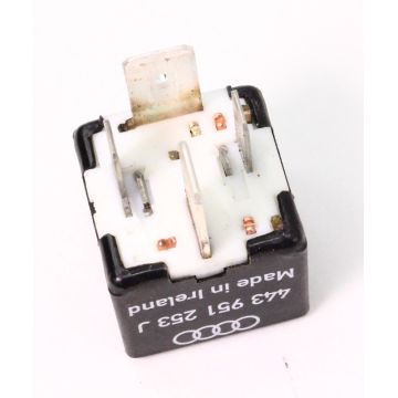 ΡΕΛΕ 75613149 VOLKSWAGEN 8D0 951 253 (8D0951253), Relay VOLKSWAGEN 443 951 253 J (443951253J), Relay, main current  Ignition Cooling Fan Relay 213 VW Audi Jetta Golf GTI A4 A6 Passat 443 951 253 J  - 