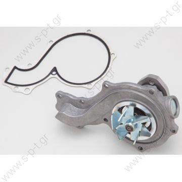 350981522000 \ ΑΝΤΛΙΑ ΝΕΡΟΥ \ MAGNETI MARELLI  AUDI Audi A6 S6 80 90 100 / VW Volkswagen Golf 2 Golf 3 Otto Jetta Passat Polo Vento / water pump (half) 037121005C  - 