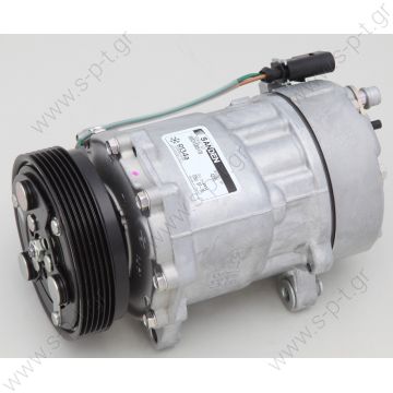 40405094CP  ΚΟΜΠΡΕΣΣΕΡ A/C      1221 Kompresor A/C Sanden SD7V16; 119mm; PV6; 12V; H; Audi A3; TT; Ford Galaxy; Seat Alhambra; Cordoba; Ibiza; Leon; Toledo; Škoda Octavia; VW Bora; Caddy; Golf; New Beetle; Sharan     SEAT LEON - 