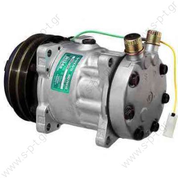 ΣΥΜΠΙΕΣΤΗΣ SANDEN SD7H15 132A2 24V V-OR VOLVO  1593151 VOLVO 1593151,  40405075CP VOLVO F12 OE: 11007314 - 11058974 - 12304998 - 1303484 - 1593151 - 8061 - 8113622 - 8113627 - 8150135 - 8150136 - 8239 - 834290 - 99704600 - B13AC1204 - H13001204 - 