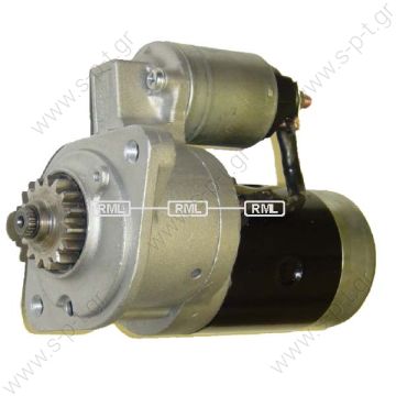 M2T50281 M2T50271  ΜΙΖΑ   MITSUBISHI    12V 1.6 Kw Pulley / Drive:	Drive 15 Teeth Product Type:	Starter Motor Product Application:	Mitsubishi Industrial Various Replacing M2T50281 Lucas LRS1145 O.E.M MM317604     M2T50285 M2T50271 M2T50281 - 