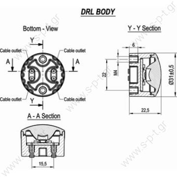 DRL SANEL ΦΩΤΑ ΗΜΕΡΑΣ   LED   DRL Series "Daytime Running Light" - 