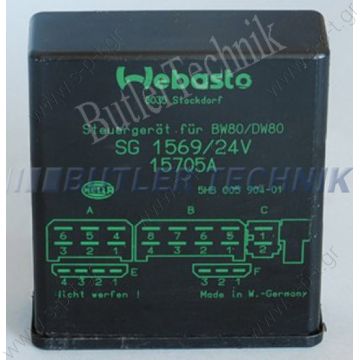 157.05D WEBASTO  157.05D ΠΛΑΚΕΤΑ  ΚΑΥΣΤΗΡΑ DW80 / BW80  24 V  - 