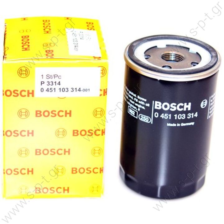 BOSCH ΦΙΛΤΡΟ ΛΑΔΙΟΥ 0451 103 314