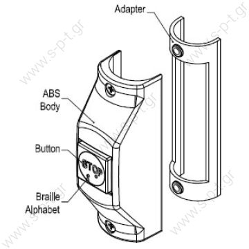 SANEL Stop Buttons Flat Surface Type Stop Buttons Handrail Type Stop Buttons - 