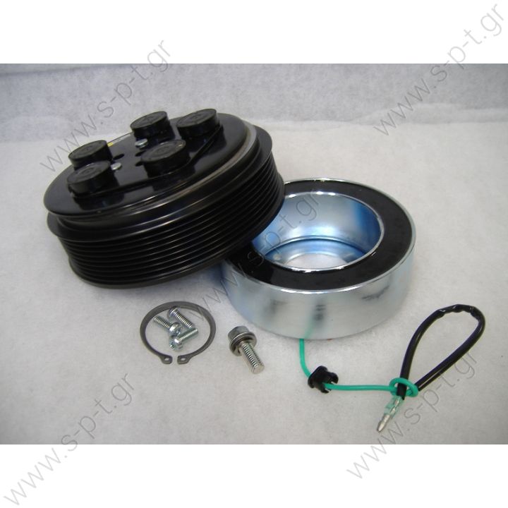 30.04.01.841  ΤΡΟΧΑΛΙA ΚΟΜΠΡΕΣΣΕΡ  SELTEC   Clutch 8PK TM31   COMPRESSOR    Sutrak p/no 30.04.01.841 Clutch assembly 8PK 24v for TM31 Seltec Sutrak part no. 30.04.01.841 300401841