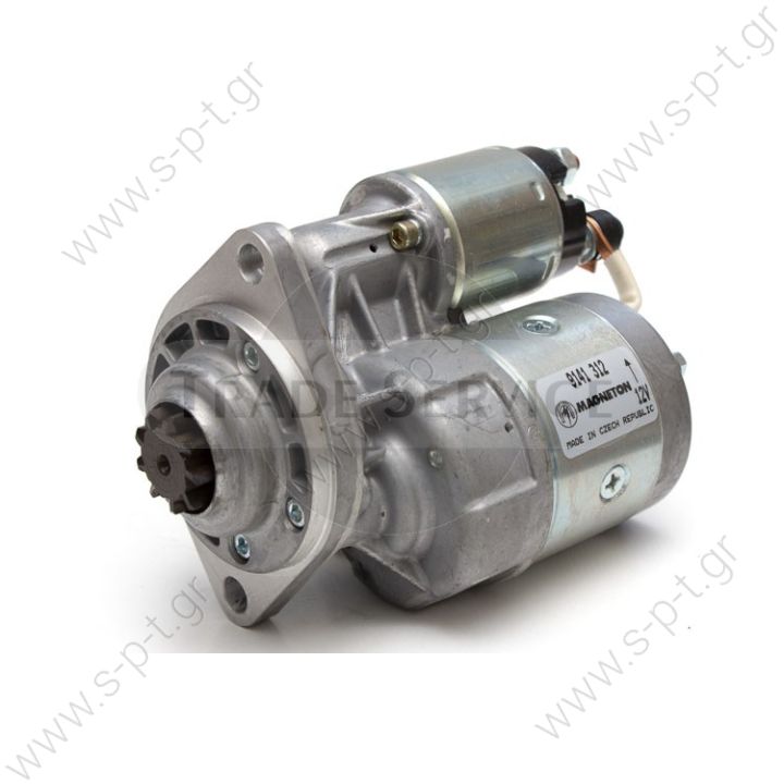 9141312 ΜΙΖΑ 12V MAGNETON SKODA FELICIA ΒΕΝΖΙΝΑ    Magneton starter motor 12V 0.9kW z9 (New)  SKODA	120 LE     SKODA	105 GL SKODA AUTO	02914207, 114904000, 443115142110, 443115142112   Anlasser 0.8KW Skoda 100_105 110 120 Coupe 1.0 1.1 1.2 GL L S LS R