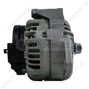 0124555013 - ΔΥΝΑΜΟ MAN TGA  0986046590  BOSCH  ΔΥΝΑΜΟ   MAN 28V 110A (WL-15-S-DFM)   860808  PRESTOLITE ΔΥΝΑΜΟ   24V 110A (New) MAN BOSCH 0 124 555 013 (0124555013)  MAN TGA 2000- TGL 2005- TGM 2005- TGS  2007 TGX 2007 MAN LKW 0124655009 28 Volt 110 Α  - 