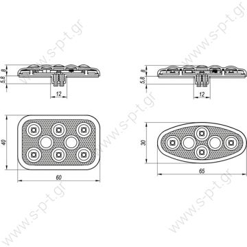 SANEL SBDF & SBEF Series "Super Strobe Lighting" - 