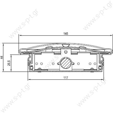 SANEL ΠΛΑΦΟΝΙΕΡΑ SFA2418 "SFA Series" Interior Continuous Lighting - 