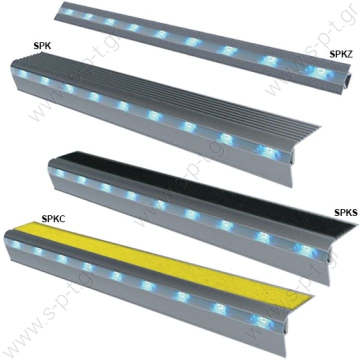 SPKZ / SPK / SPKS / SPKC Series" Continuous Step and Surface Lighting