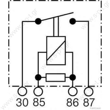 ΡΕΛΕ 75613149 VOLKSWAGEN 8D0 951 253 (8D0951253), Relay VOLKSWAGEN 443 951 253 J (443951253J), Relay, main current  Ignition Cooling Fan Relay 213 VW Audi Jetta Golf GTI A4 A6 Passat 443 951 253 J  - 