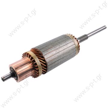 5L8733  CATERPILAR  DELCO  40MT    ΜΠΟΜΠΙΝΕΣ ΜΙΖΑΣ         ,  Armature - 81015192 Spare starter CARGO 130551  OEM codes / Analogs  DELCO: 1945906, 1952530, 1961320. CATERPILLAR: 5L8733, 7L6587. ORME: IM409. IACO: IA409. MOTORHERZ: 130551CN. - 