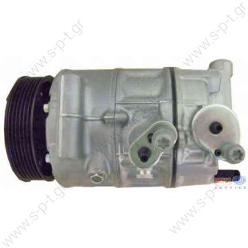 1K0 820 803 G (1K0820803G)  ΚΟΜΠΡΕΣΣΟΡ A/C   VW GOLF V, TIGUAN  699357  A / C Valeo DCS17E; 110 mm; PV6; 12V; IN;      COMPRESSOR, NEW, ZEXEL, VOLKSWAGEN GOLF 07/04- 2.0L FSI    40430244 Compressors > Cars  Eos 2.0 tdi  1K0820803F / 1K0820803 - 