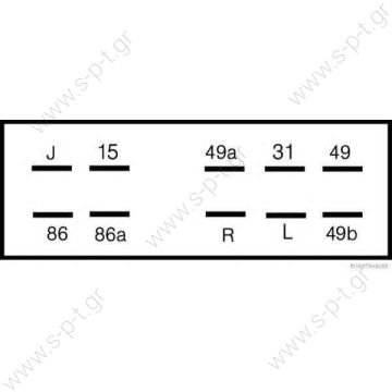 MAN 81.25311.0023 (81253110023), Flasher Unit  MAN 81.25311-0023  DC24V falsher unit/ wiper of relay /MAN TRUCK PARTS 81.25311.0023   Relais Original Man 81.25311-0023 / 81253110023 - 