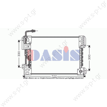 9405000254  ΚΟΝΤΕΝΣΕΡ MERCEDES 9405000254 Condenser, air conditioning  9405000254 Mercedes-Benz Truck Air Conditioning Condenser 9405000254   Hella AIR CON CONDENSER MB AXOR (SKN-C) 8FC351317-641 OE 9405000254 A9405000254              - 