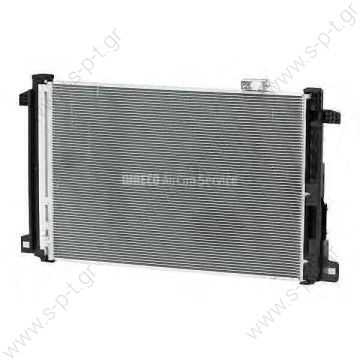 204 500 06 54 (2045000654), MERCEDES  Condenser, air conditioning W204 Classe C    MERCEDES C CLASS T-Model	2007-... C CLASS	2007-... E-CLASS Coupe	2009-... E-CLASS T-Model	2009-... E-CLASS	2009-... GLK-CLASS	2008-... - 