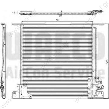 638 835 01 70 (6388350170) ΚΟΝΤΕΝΣΕΡ     MERCEDES , Condenser, air conditioning  MERCEDES VITO    8FC351037341 HELLA      0806.2009 OEM No: A6388350170 , A 638 835 01 70 , A6388350170 - 