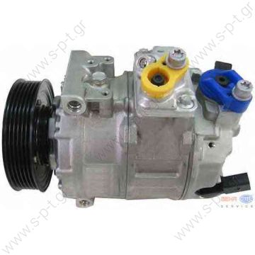 ΚΟΜΠΡΕΣΕΡ A/C VW 1K0 820 803 P GOLF PASSAT EOS AUDI A3  VW AUDI A3, TT  1K0820803F  447180-4340 COMPRESSOR TYPE DENSO  OE: 1K0260589F - 1K0820803A - 1K0820803E - 1K0820803F - 1K0820803G - 1K0820803L - 1K0820803N - 1K0820803P - 1K0820803Q - 1K0820803S - - 