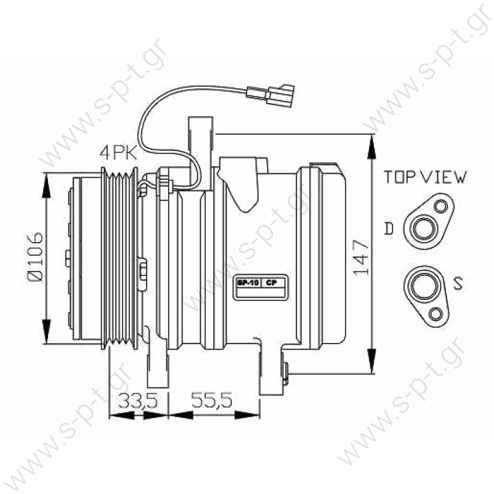 NRF 32436   8FK351273381, BEHR-HELLA BEHR-HELLA ΚΟΜΠΡΕΣΕΡ A/C   ,ΣΥΜΠΙΕΣΤΗΣ 12V 4PV DAEWOO MATIZ, ΧΩΡΙΣ ΠΛΑΚΑ,ΜΕ ΥΔΡΑΥΛΙΚΟ ΤΙΜΟΝΙ Compressor, air conditioning CHEVROLET MATIZ	2005-... DAEWOO MATIZ	1998-...