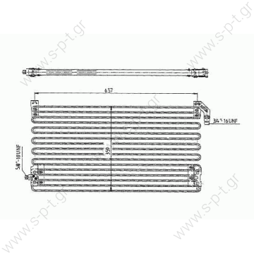 8144689  VOLVO FH ΚΟΝΤΕΝΣΕΡ ΣΥΜΠΥΚΝΩΤΗΣ VOLVO FH12-FH16      Condenser, air conditioning   0811.2005/8144689 VOLVO FH 12	1993-... FH 16	1993-... - 