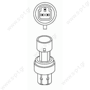 6850512 ΠPEΣΟΣΤΑΤIKH ΒΑΛΒΙΔΑ  A/C ALFA ROMEO   FIAT GRAND PUNTO, OPEL ASTRA G, H, CORSA C    Πρεσοστάτης Opel Astra G GM   OPEL ASTRA G  FIAT	Punto III (03)   OPEL	Astra H (04) RENAULT	Clio III (05)   RENAULT_OPEL ALFA ROMEO NISSAN FIAT  - 