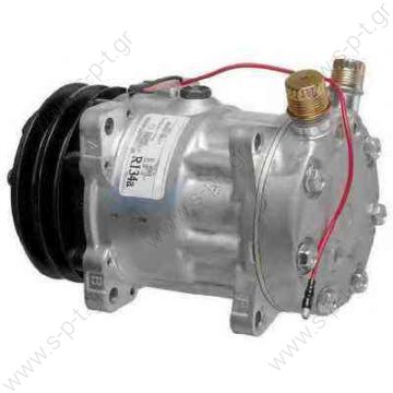 U4652 SANDEN   SD7H15 ΣΥΜΠΙΕΣΤΗΣ   ΚΟΜΠΡΕΣΕΡ SANDEN SD7H15    COMPRESSOR SANDEN FIX R134A SD7H15  Compressor - Sanden     SE 7H15 OR Vertical 24V 2G A  12304999 - 1433064H91 - 4652  SD 7H15 OR Vertical 24V 5" Ø125mm 2G A - 